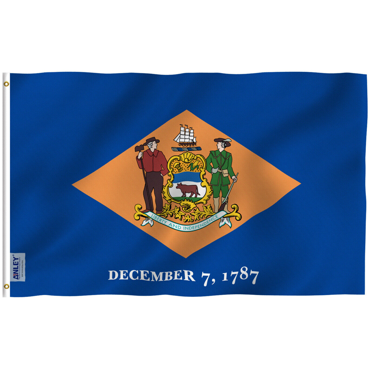Delaware State Flag Victory Flagpoles