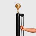 Black Sectional Flagpole