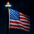 Black Sectional Flagpole