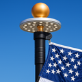 Black Telescoping Flagpole
