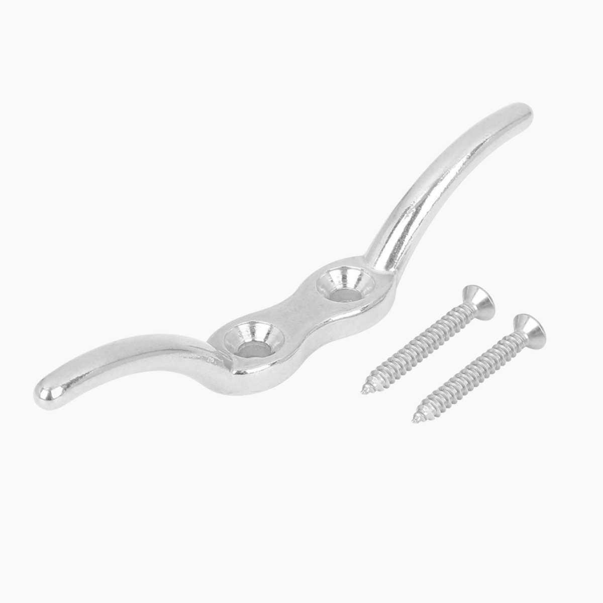 Stainless Steel Flagpole Cleat Hook Set