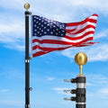 Heavy-Duty Victory Flagpole Kit