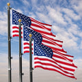 Black Telescoping Flagpole